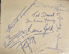 JIMMY DAY GUITARIST ELVIS PRESLEY ALFRED HITCHCOCK AUTOGRAPH Signed POW#99