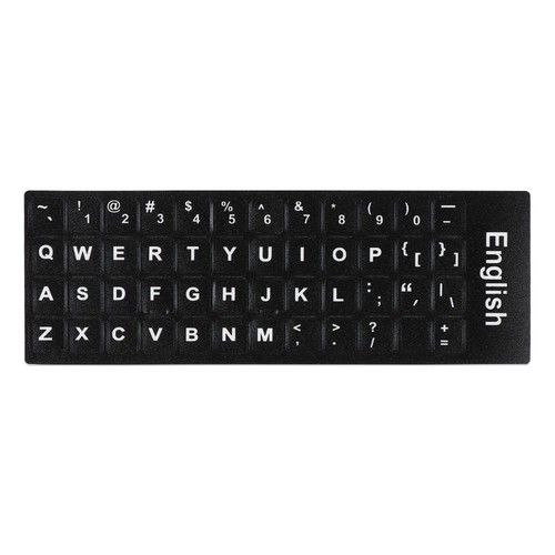 English black stickers with - stickers,