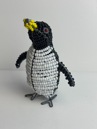 Beaded wire figure - &,