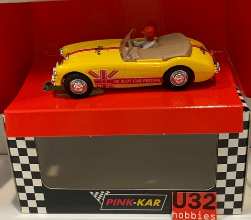 Slot car pink kar - car, austin