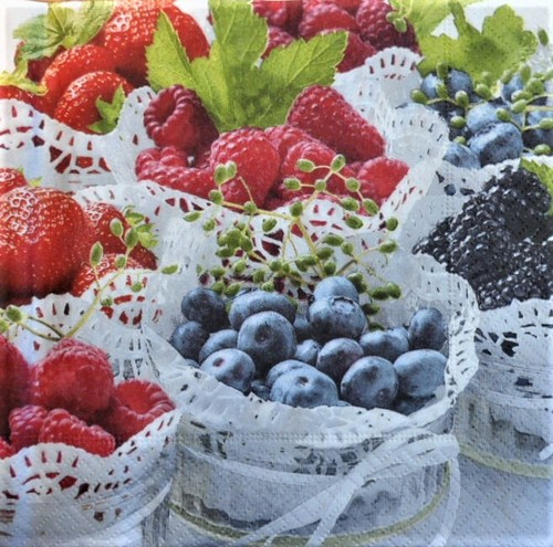 Single paper napkins - single,