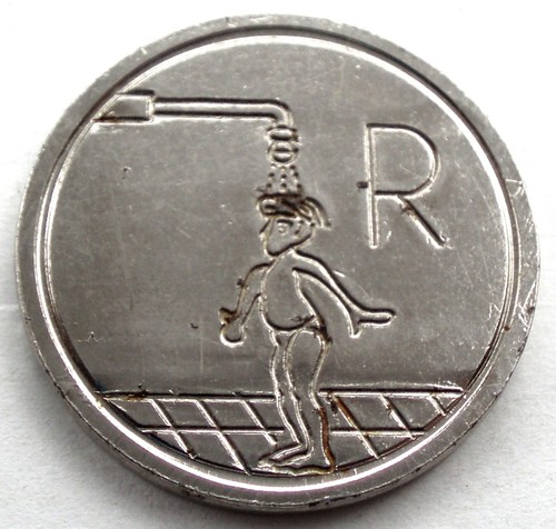 Germany shower token 26mm - germany,