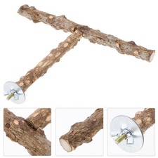 Wooden Bird Perch for Parrots