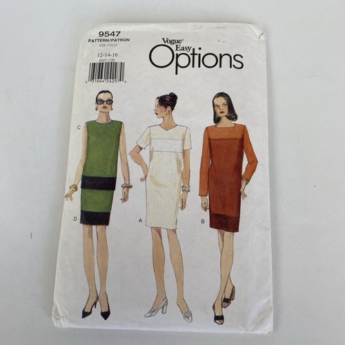 Vogue 9547 sewing pattern - 9547,