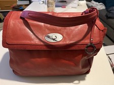 Edina Ronay Red Leather Bag