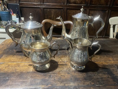 High quality silverplate tea - high,