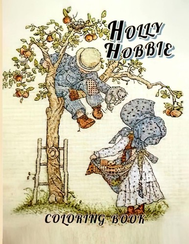 Holly hobbie coloring - hobbie, book