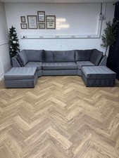 BRAND NEW Grey French Velvet