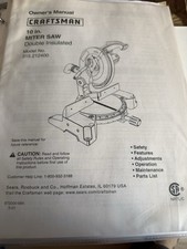 Craftsman 10” Miter Saw