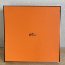 Hermes Paris Orange Silk