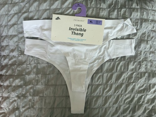 Primark white invisible - 2x,