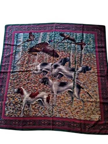Loewe large silk square scarf - silk,