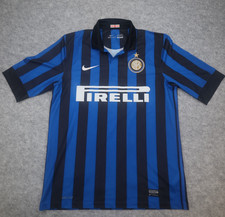 Inter Milan Shirt Medium Blue Home Nike Football Soccer Jersey 2011 2012
