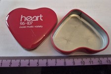 Heart radio trinket box