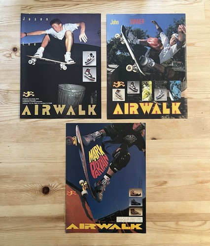 Airwalk adverts from - , (3)