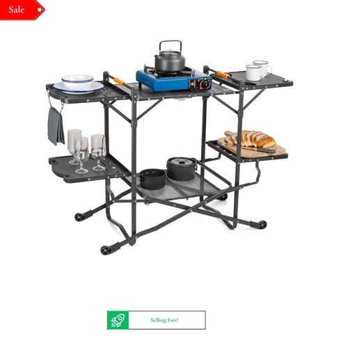 Camping kitchen stand with - kitchen,