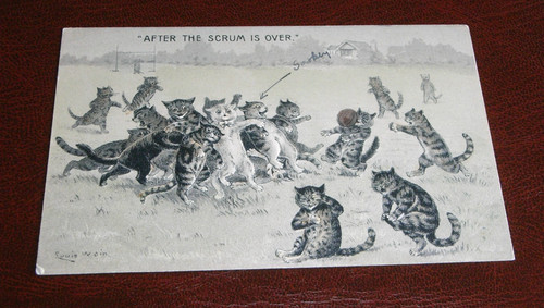 Original louis wain signed - ,
