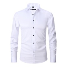 Mens Dress Shirt Stretch and