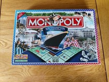 Limited Edition Hasbro Parker Monopoly Southampton Edition 2004 100% Complete
