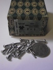 2 x 3/8" - CHROME PLATED STEEL
