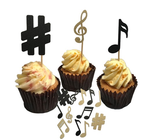 12x musical note - 12x, cupcake
