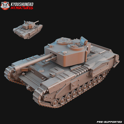 Ww2 british churchill tank - ww2,