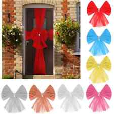 XL Christmas Door Bow Large Deluxe House Decoration Full Wrap Diamante Decor