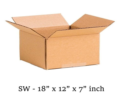 18x12x7 inch single wall - 18x12x7,