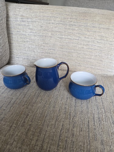 Denby imperial blue milk jug - imperial,
