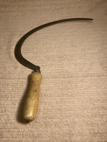 Vintage thin bladed scythe - thin,