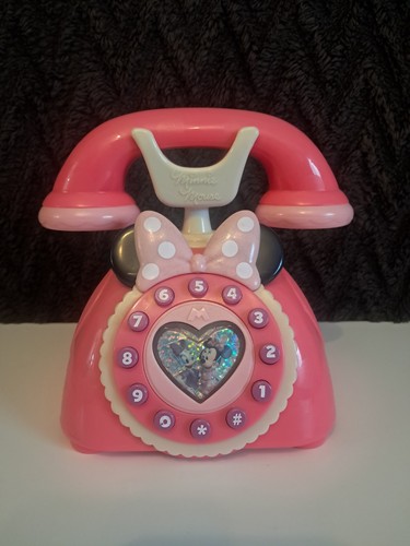 Vintage minnie mouse telephone - mouse,