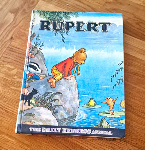 Rupert bear annual 1969 silver - rupert,