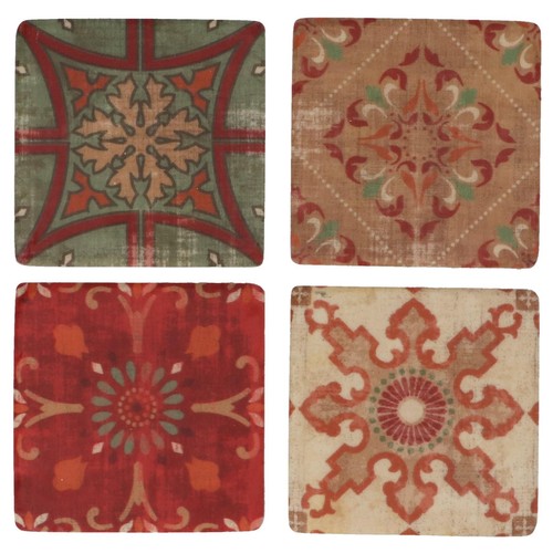 Set coasters mosaic tile - of,