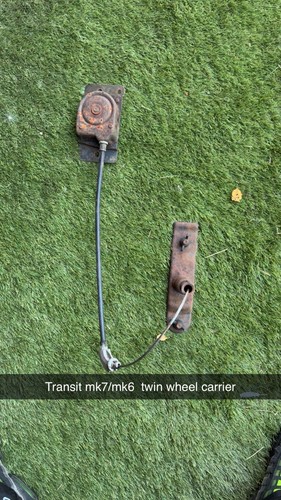 Transit spare wheel carrier - wheel,