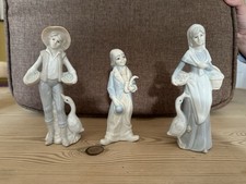 Set Of 3 John Jenkins Porcelain Figurines In A1 Condition
