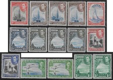 Bermuda 1938-52 part set to