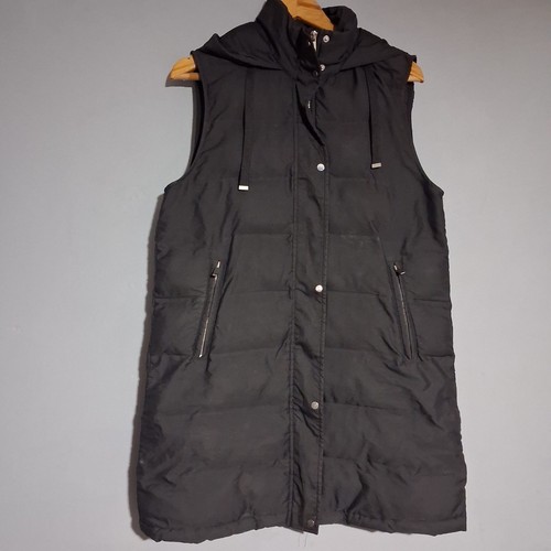 Zara black hooded puffer - ​zara,