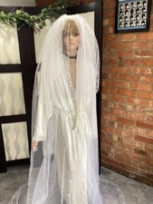 wedding veil White With Lovely