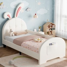 3ft Single Bed PU Upholstered