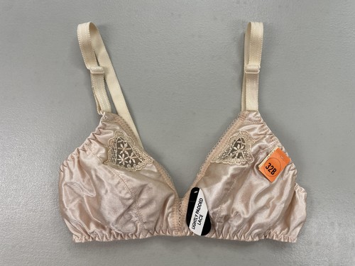 Vintage satin bralette bra - bra, 32b