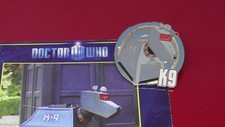 Danbury Mint Doctor Who Enamel Pin Badge K9 Robot Dog BBC