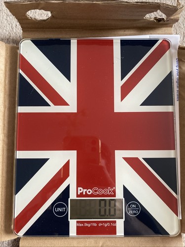 Procook glass digital scales - glass,