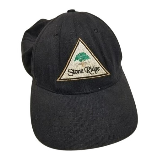 Stone ridge black golf hat - ridge,