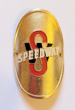 Speedway bicycle head badge - sw,