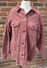 Zara Cord Oversized Jacket