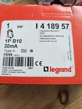 Legrand 10amp Rcbo DX3 B10