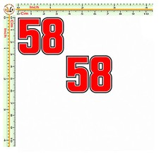 stickers marco simoncelli 58