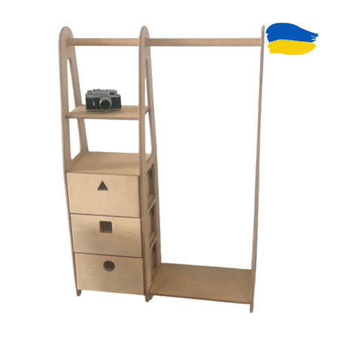 Montessori wardrobe closet - montessori,