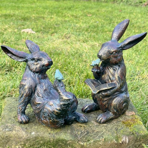 Rabbit ornament garden