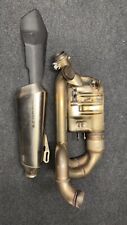 KTM 1290 SUPER DUKE R FULL EXHAUST SYSTEM WITH VALVE STANDARD OEM PART.